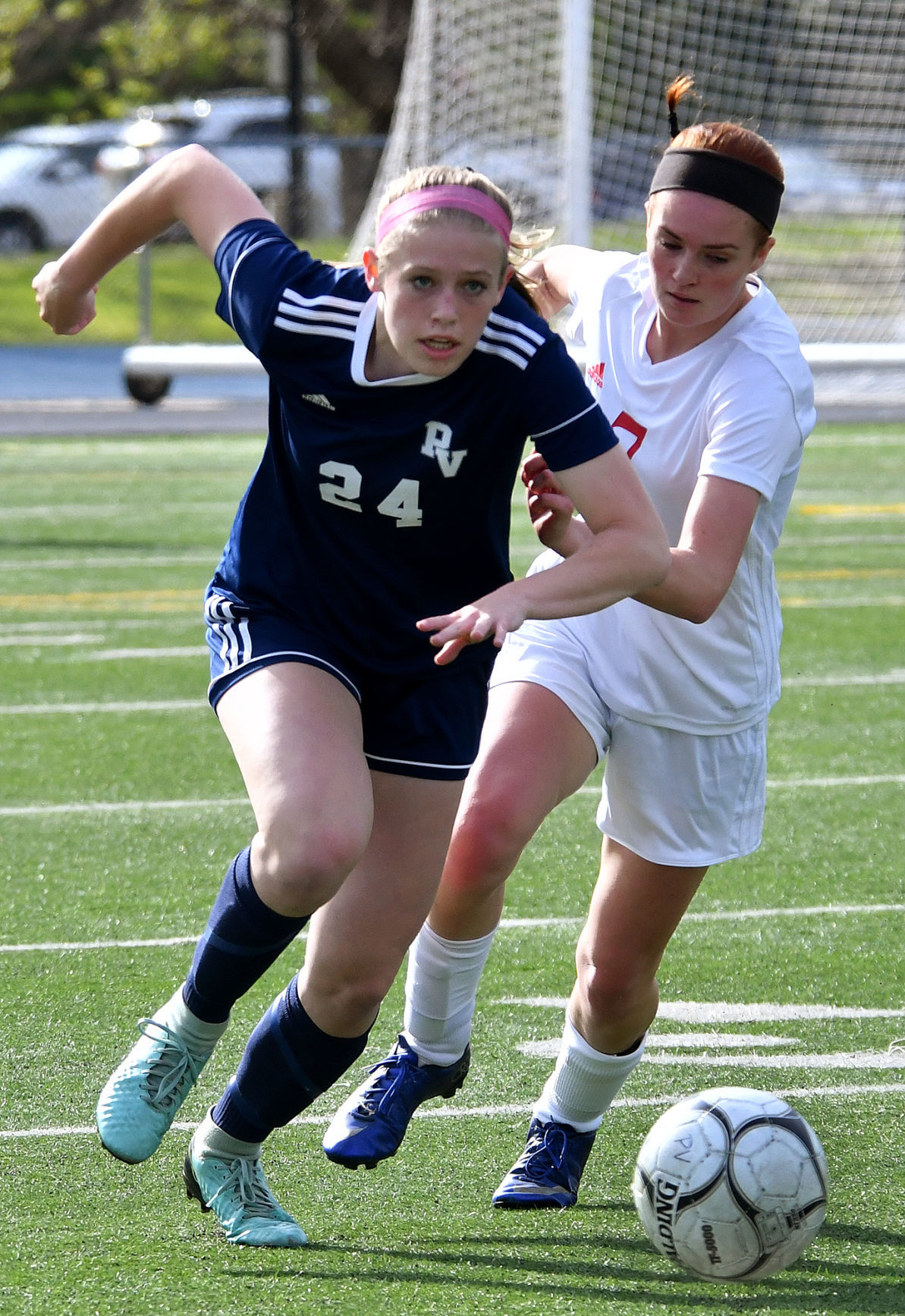 North Scott vs Pleasant Valley girls soccer